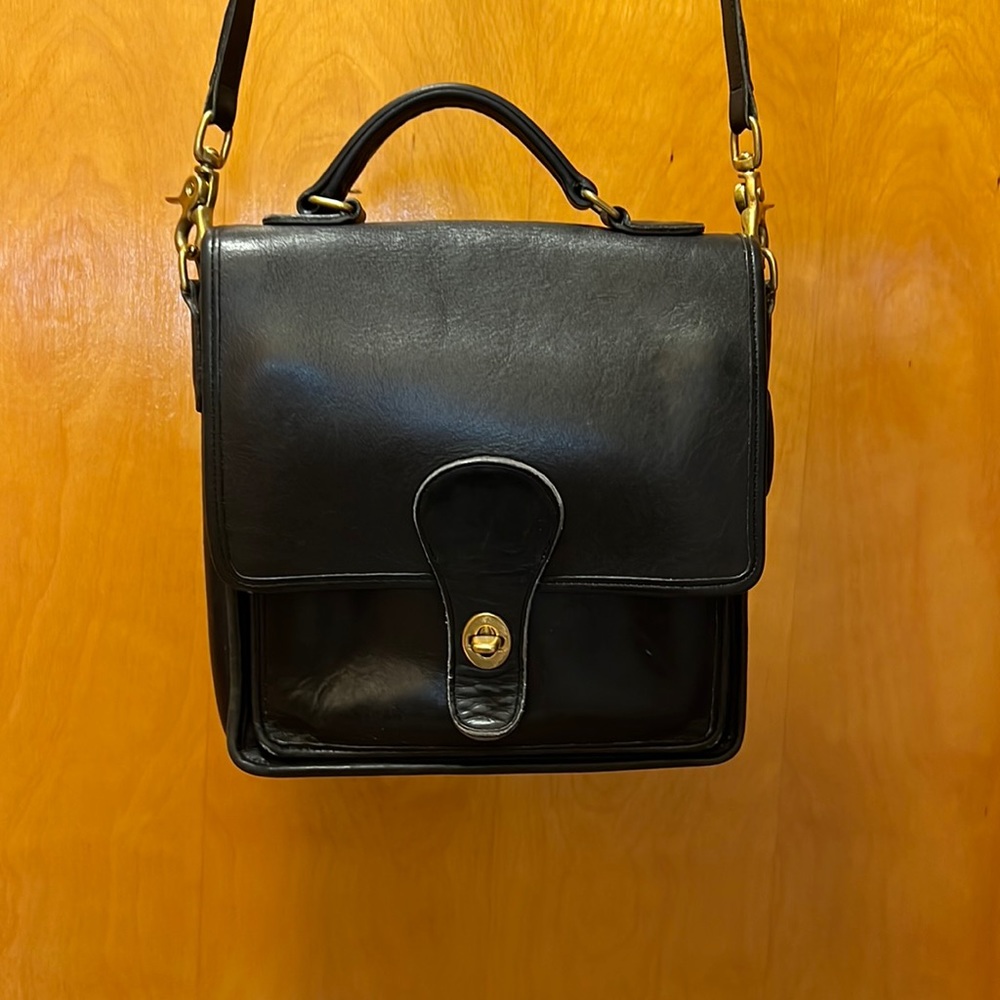 Vintage Coach Station Bag EUC